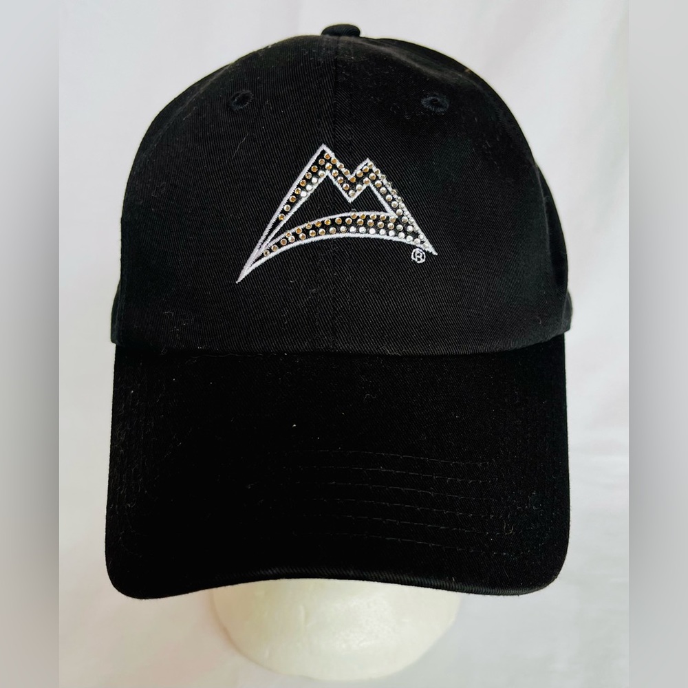 West Coast Novelty, Black Coors Light Embroidered Mountain Logo Hook&loop Cap